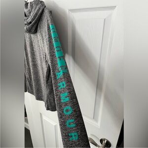 Under Armour Grey Athletic Hoodie | Lightweight Performance Top | Women’s
